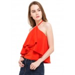 Breaking Promises Ruffle Top!